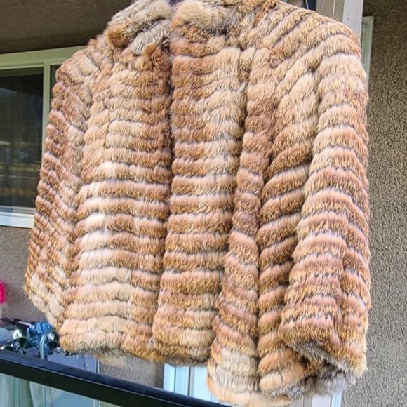 Fur Jacket-crop/reversible - Picture 2 of 3